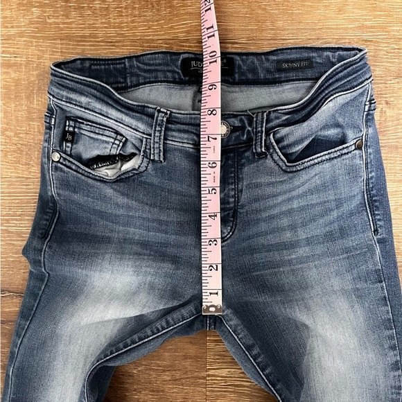 JUDY BLUE Skinny Fit Blue Jeans Size 3/26 - Picture 11 of 12